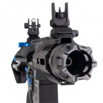 Cyma Strike Industries AR Strike Raider SBR Gas Blow Back Rifle 4 Inch - Black / Blue