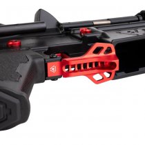 Cyma Strike Industries AR Strike Raider SBR Gas Blow Back Rifle 4 Inch - Black / Red