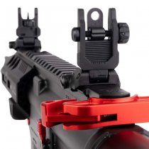 Cyma Strike Industries AR Strike Raider SBR Gas Blow Back Rifle 4 Inch - Black / Red