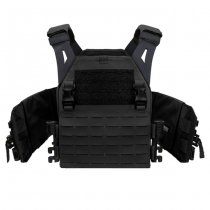 Warrior Low Profile Carrier Solid Sides V1 - Black - M