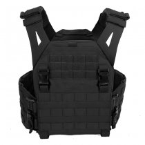 Warrior Low Profile Carrier Solid Sides V1 - Black - M