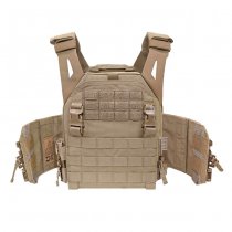 Warrior Low Profile Carrier Solid Sides V1 - Coyote - M