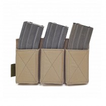 Warrior Triple Elastic Mag Pouch - Coyote