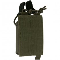 Tasmanian Tiger Double Pistol Magazine Pouch Velcro - Olive