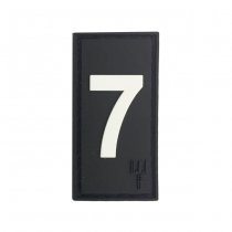 Pitchfork Number 7 Patch - Black