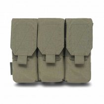 Warrior Triple M4 Magazine Pouch - Ranger Green