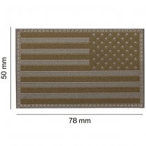 Clawgear USA Reversed Flag Patch - RAL 7013