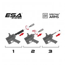 Specna Arms SA-E15 EDGE ASTER V2 Custom AEG - Black