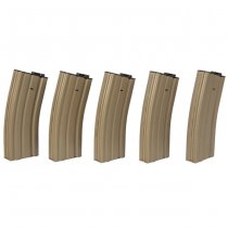 Specna Arms M4 300rds Metal Magazine Set - Sand