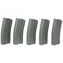 Specna Arms M4 140rds Polymer Magazine Set - Light Grey