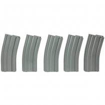 Specna Arms M4 140rds Polymer Magazine Set - Light Grey