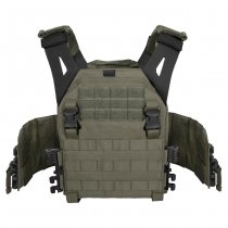 Warrior Low Profile Carrier Solid Sides V1 - Ranger Green - L