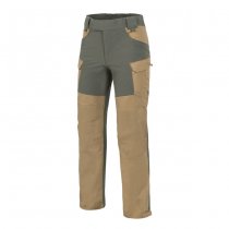 Helikon-Tex Hybrid Outback Pants Duracanvas - Coyote / Taiga Green - 3XL - Regular