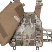 Warrior Laser Cut Assaulters Back Panel - Multicam