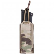 Warrior Laser Cut Single Bungee Pistol Magazine Pouch - Multicam