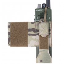 Warrior Laser Cut Wing Velcro MBITR/Harris Radio Pouch - Links