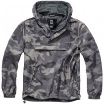 Brandit Summer Windbreaker - Grey Camo - 4XL