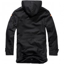 Brandit BW Parka Flag - Black - M