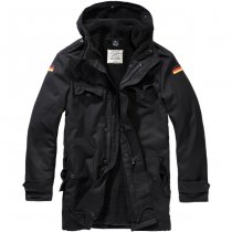 Brandit BW Parka Flag - Black - 5XL