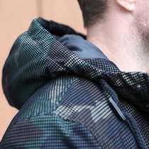 Brandit Grid-Camo Parka - Woodland - 2XL