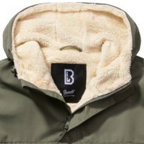 Brandit Windbreaker Sherpa - Olive - L