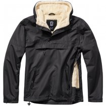 Brandit Windbreaker Sherpa - Black - M