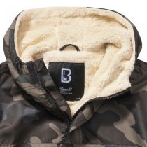 Brandit Windbreaker Sherpa - Dark Camo - L