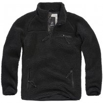 Brandit Teddyfleece Troyer - Black - XL