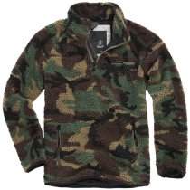 Brandit Teddyfleece Troyer - Woodland - 2XL