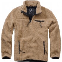 Brandit Teddyfleece Troyer - Camel - XL