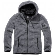 Brandit Teddyfleece Worker Jacket - Anthracite