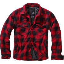 Brandit Lumberjacket - Red / Black - 3XL