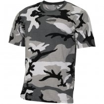 MFH Streetstyle T-Shirt - Urban Camo - L