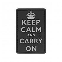 JTG Keep Calm Rubber Patch - Swat