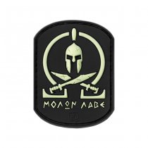 JTG Molon Labe Rubber Patch - Glow in the Dark