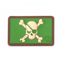 JTG Pirate Skull Rubber Patch - Multicam