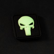 JTG Punisher Rubber Patch - Glow in the Dark