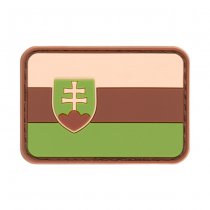 JTG Slovakia Flag Rubber Patch - Multicam