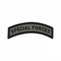 JTG Special Forces Tab Rubber Patch - Olive