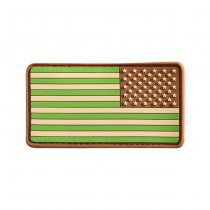 JTG US Flag Rubber Patch Reversed - Multicam