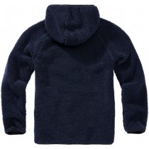 Brandit Teddyfleece Worker Jacket - Navy - M