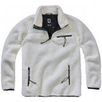 Brandit Teddyfleece Troyer - White - L