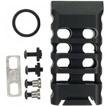 5KU Ultralight Vertical KeyMod & M-LOK Compatible Grip Short - Black