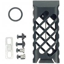 5KU Ultralight Vertical KeyMod & M-LOK Compatible Grip Long 45 - Black