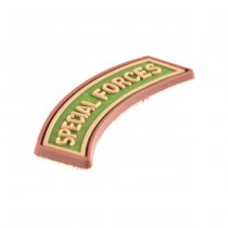 JTG Special Forces Tab Rubber Patch - Multicam