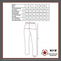 MFH US Combat Pants - Snake FG - S