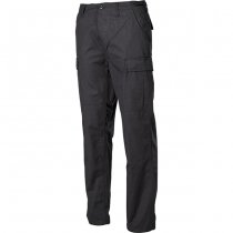 MFH BDU Combat Pants Ripstop - Black - M