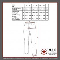 MFH US ACU Field Pants Ripstop - AT Digital - S