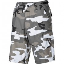 MFH BW Bermuda Shorts Side Pockets  - Urban Camo - 3XL