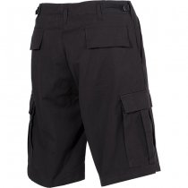 MFH US Bermuda Shorts Ripstop - Black - S